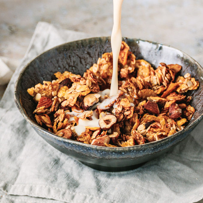 گرانولا خانگی