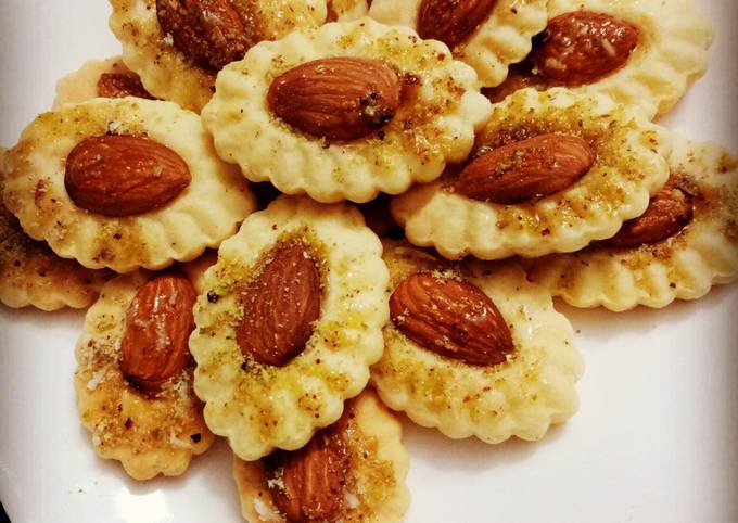 شیرینی بادامی (کوکیز بادومی)