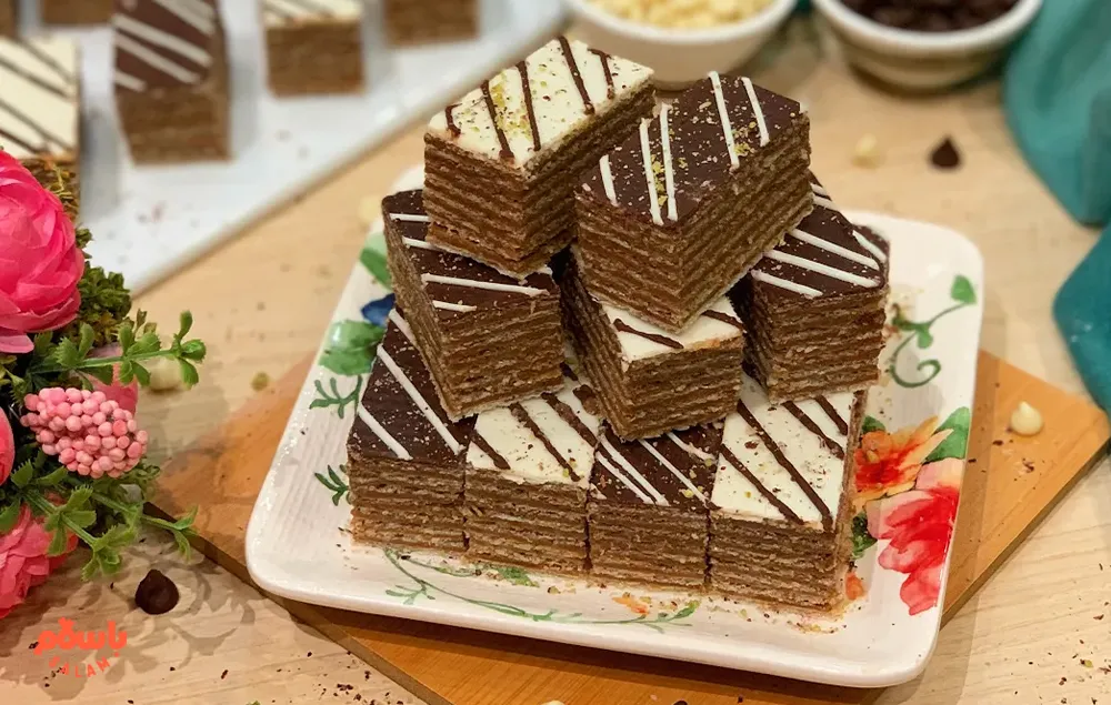 طرز تهیه شیرینی میکادو