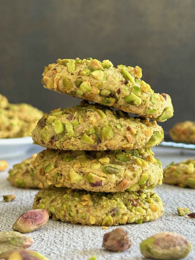 طرز تهیه کوکی پسته ای