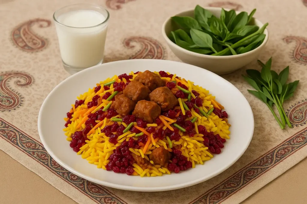 طرز تهیه قیمه نثار قزوینی مجلسی و حرفه‌ای